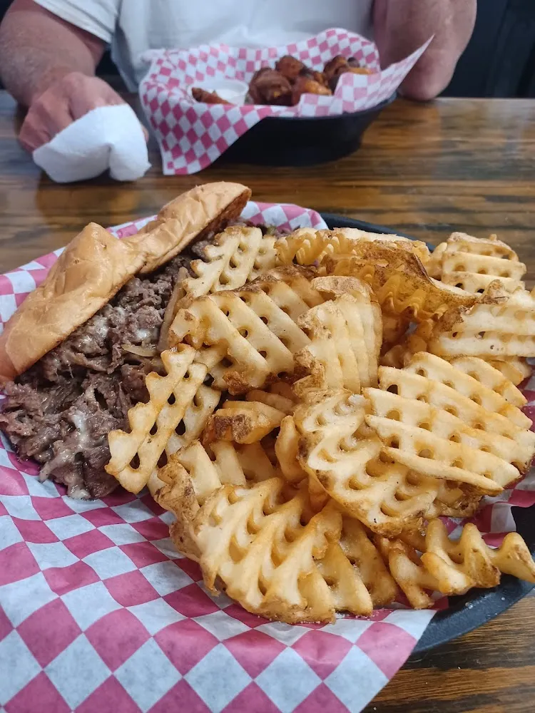 Philly Cheese Steak Fried